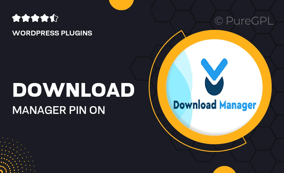 Download manager | Pin on Pinterest to Download