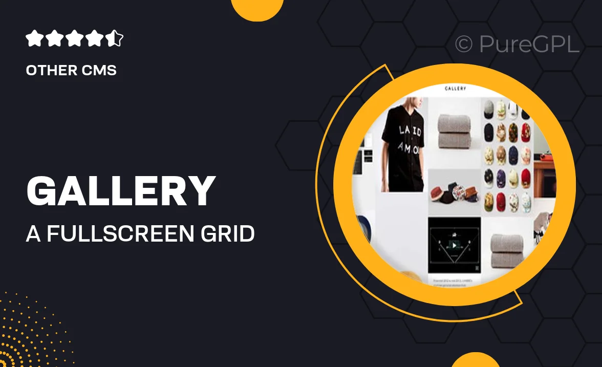 Gallery – A Fullscreen Grid Tumblr Theme