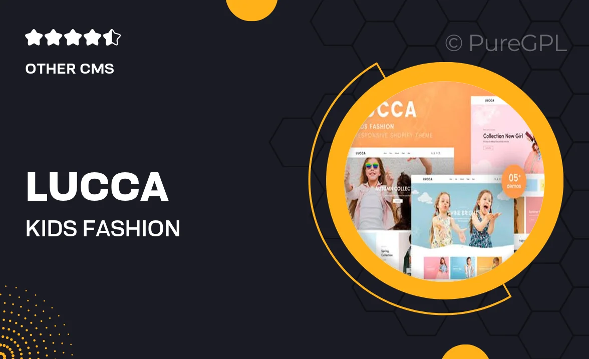 Lucca – Kids Fashion Responsive Shopify Theme