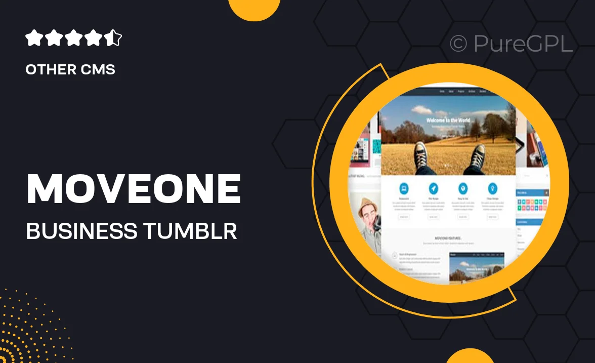 Moveone – Business Tumblr Theme