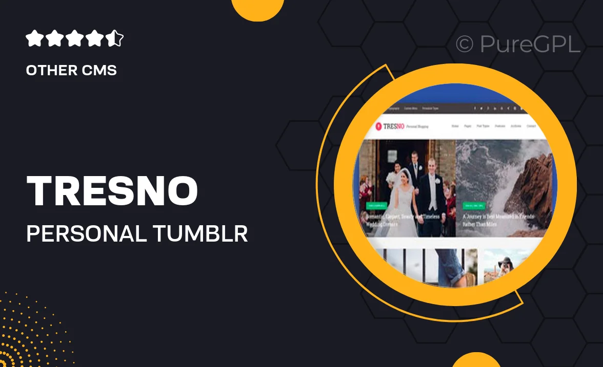 Tresno – Personal Tumblr Theme