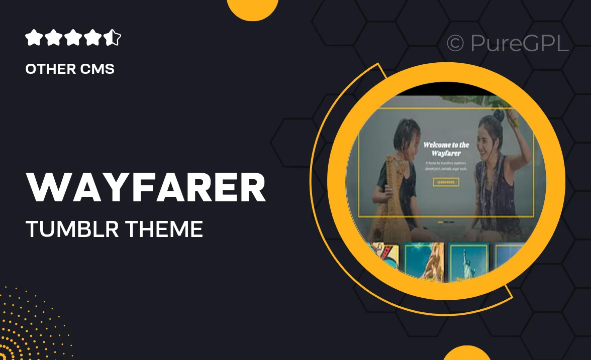 Wayfarer Tumblr Theme