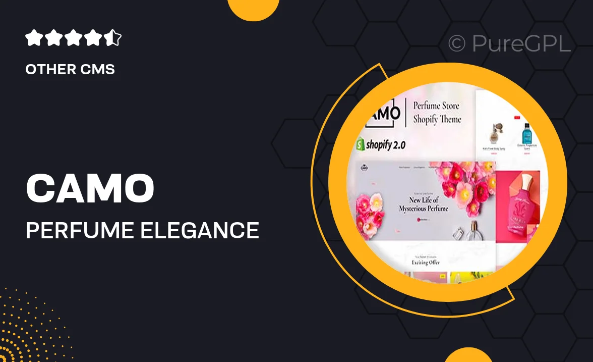 Camo – Perfume, Elegance Aroma Store Shopify Theme