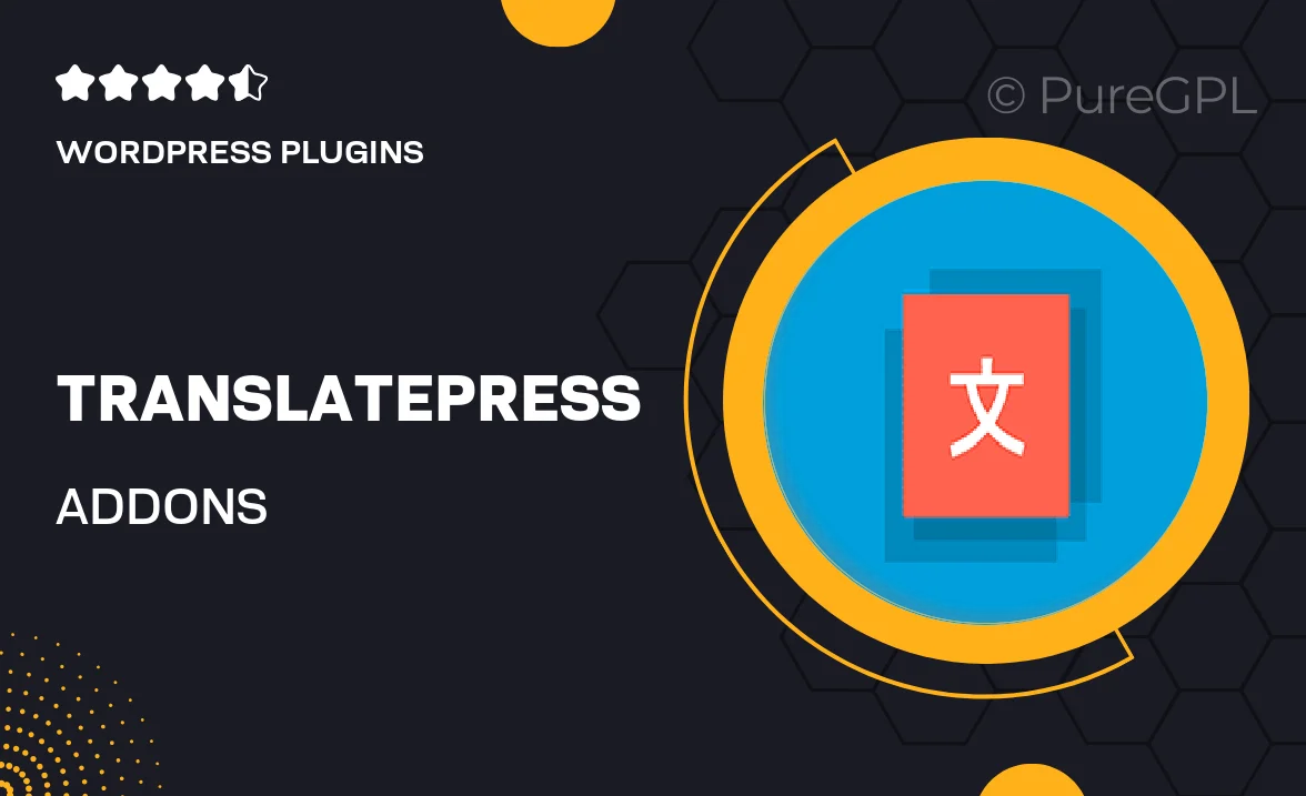 TranslatePress Addons