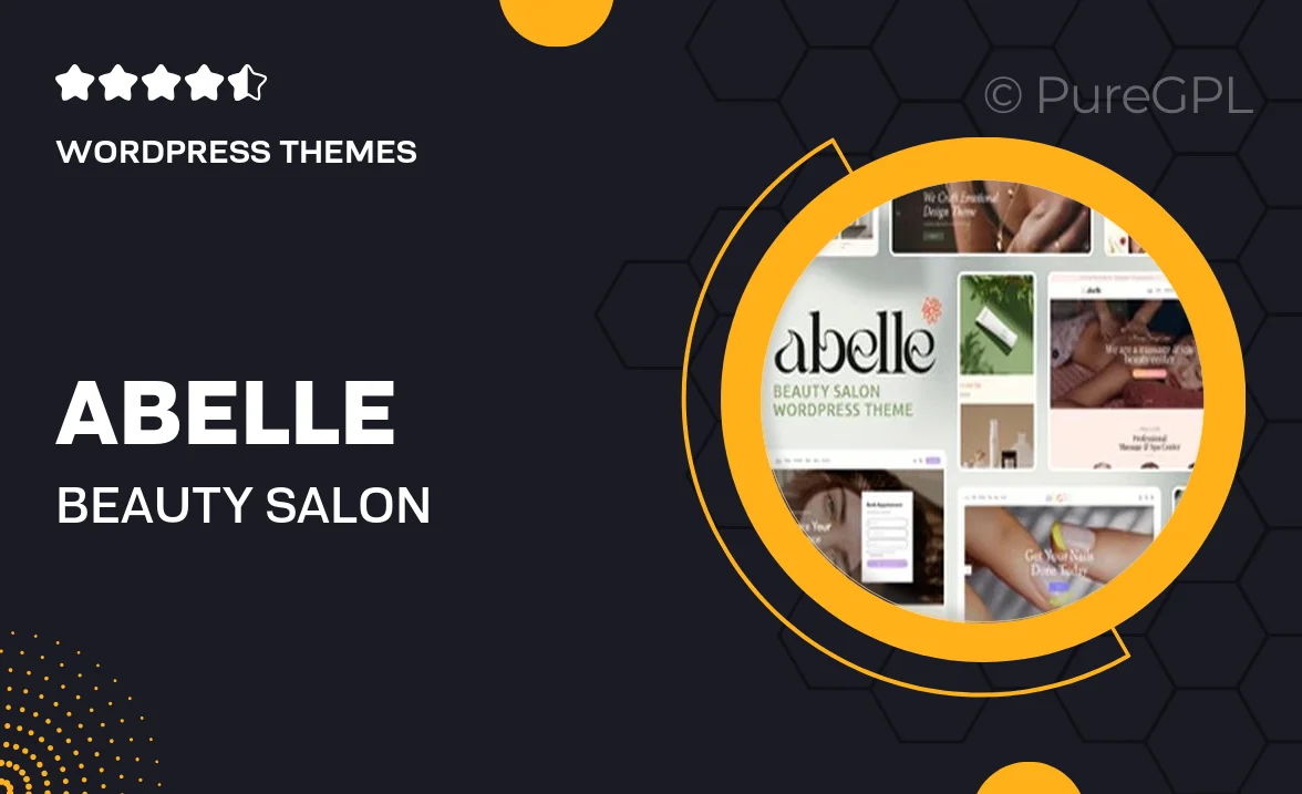 Abelle – Beauty Salon Elementor WordPress Theme