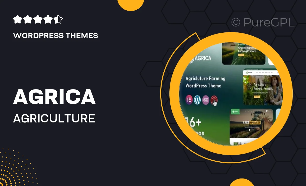 Agrica – Agriculture WordPress Theme