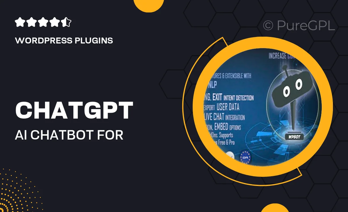 ChatGPT – AI ChatBot for WordPress with OpenAI