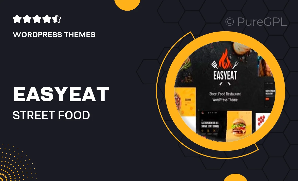 EasyEat – Street Food Restaurant WordPress Theme