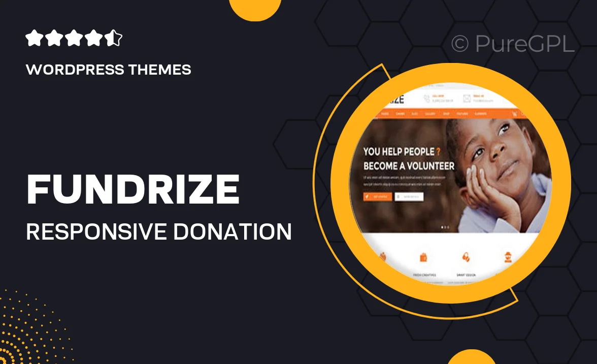 Fundrize | Responsive Donation & Charity WordPress Theme