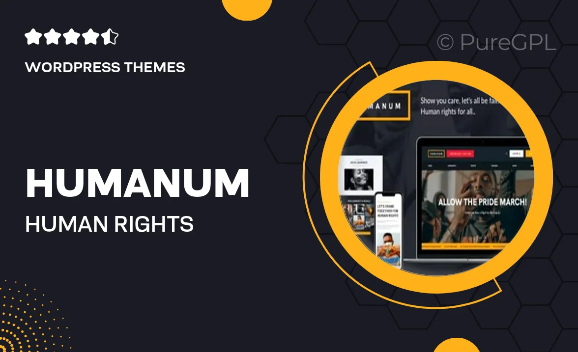 Humanum – Human Rights WordPress Theme