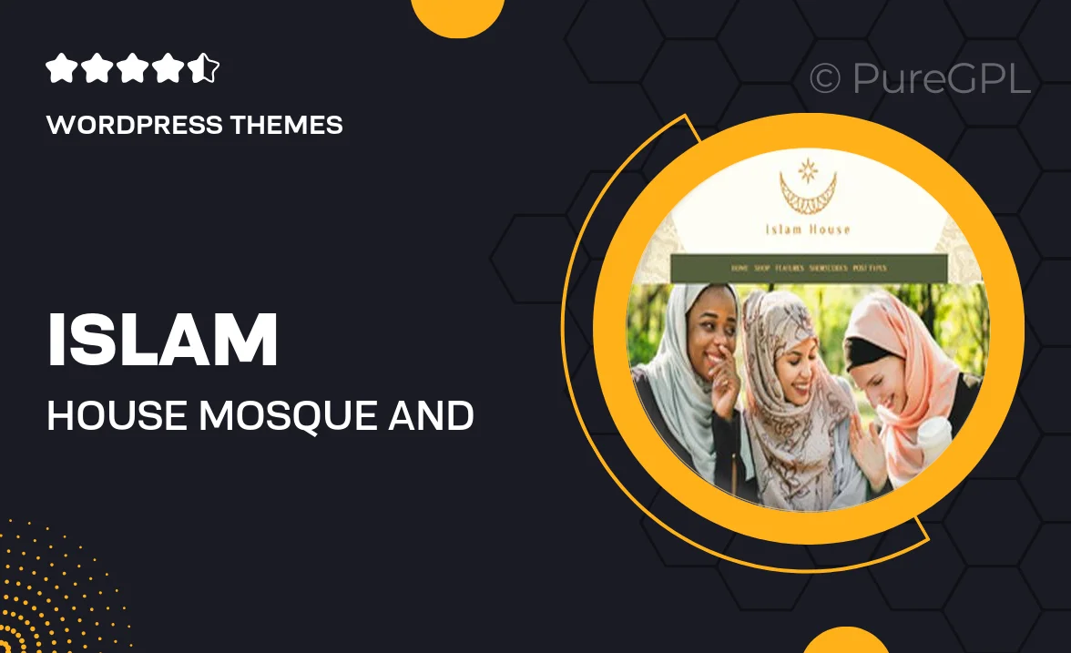 Islam House – Mosque and Religion WordPress Theme