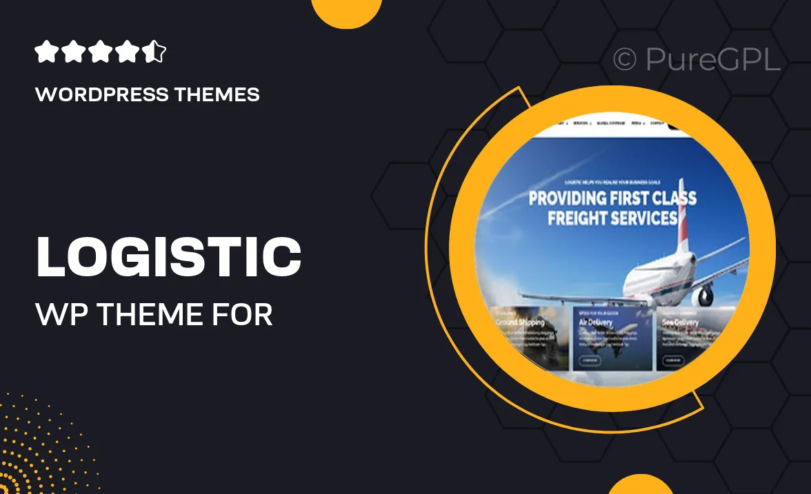 Logistic – WP Theme For Transportation Business