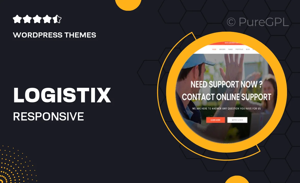 Logistix | Responsive Transportation WordPress Theme