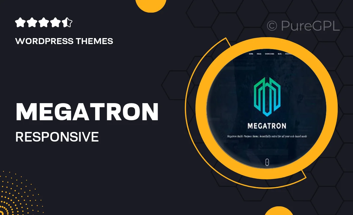 Megatron – Responsive MultiPurpose WordPress Theme