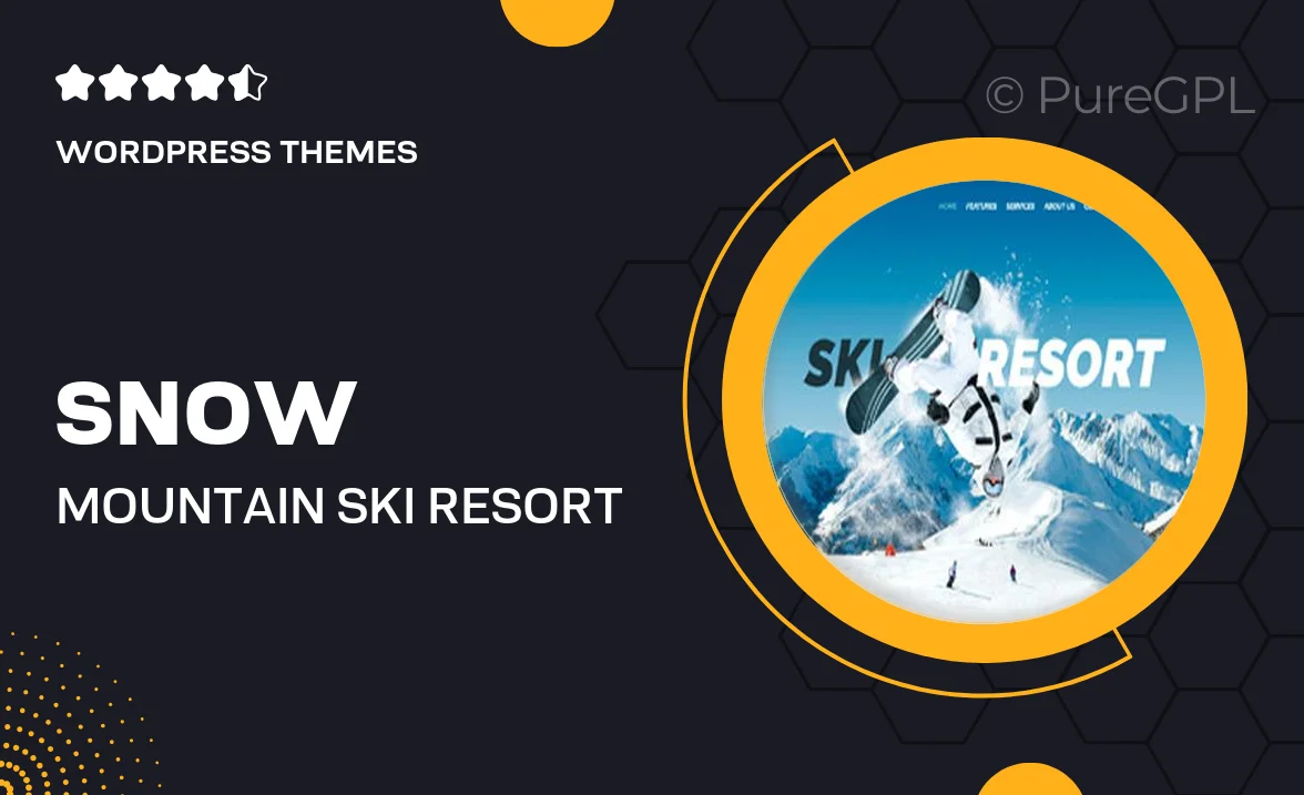 Snow Mountain | Ski Resort & Snowboard School WordPress Theme