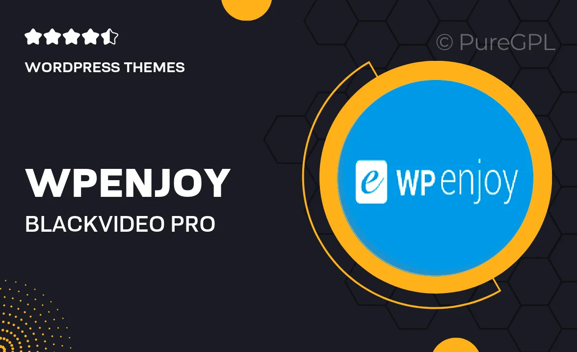 Wpenjoy | BlackVideo Pro