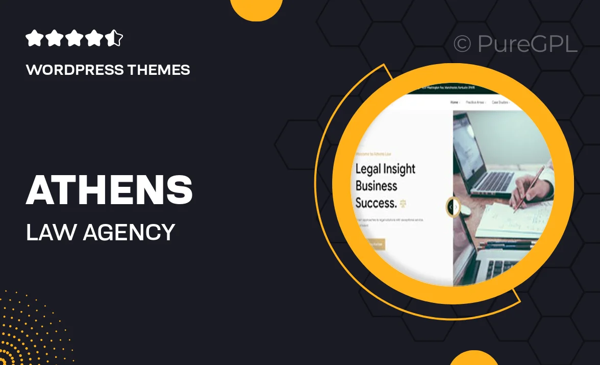 Athens – Law Agency WordPress Theme