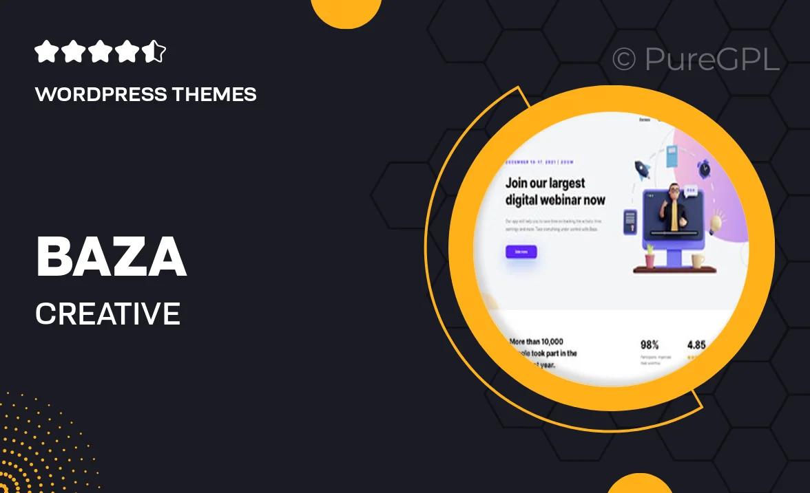 Baza – Creative MultiPurpose WordPress Theme