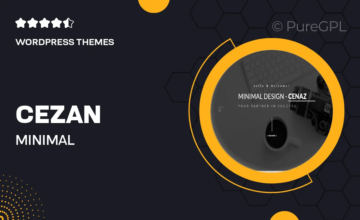 CEZAN – Minimal Multipurpose WordPress Theme