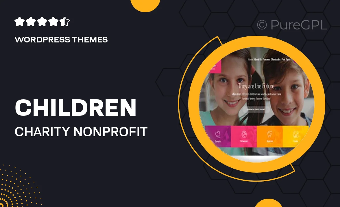 Children Charity – Nonprofit & NGO WordPress Theme