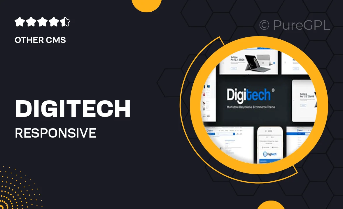 Digitech – Responsive Prestashop Theme