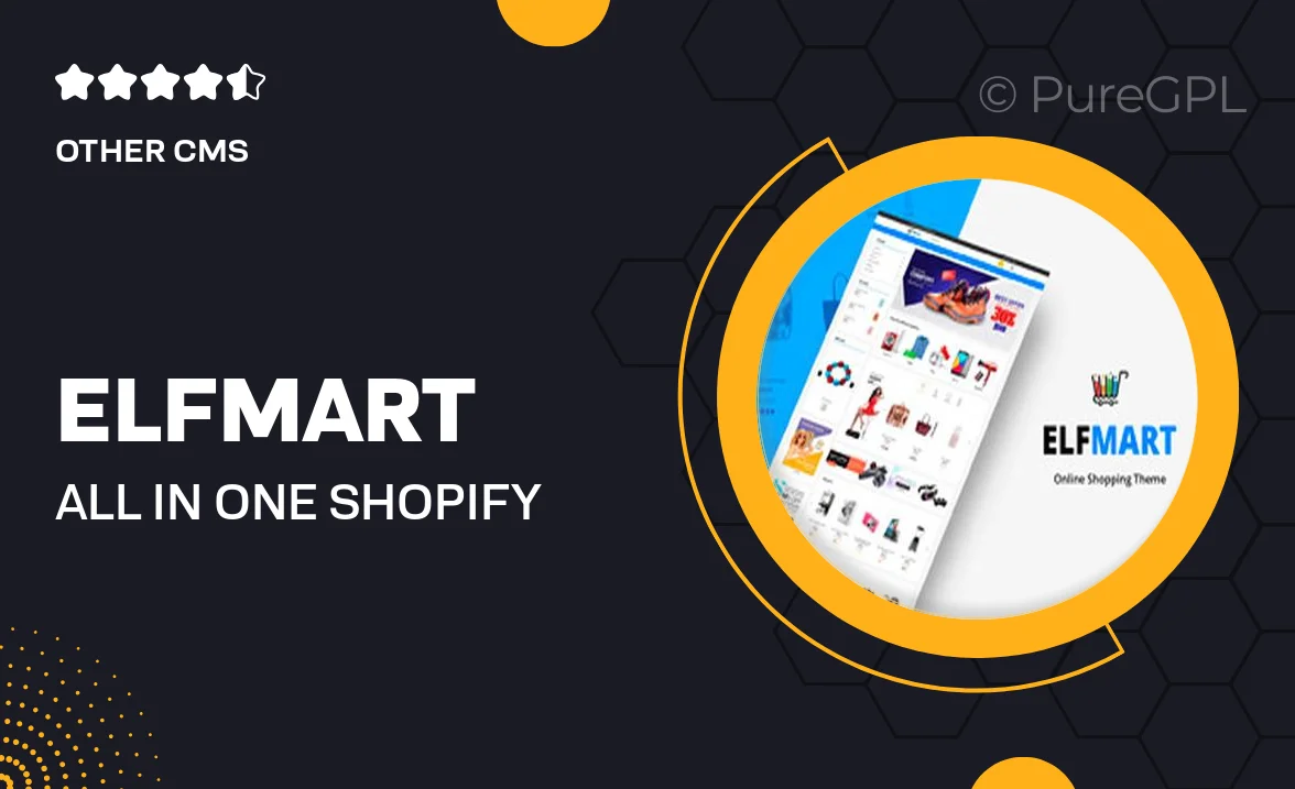 Elfmart – All in One Shopify Theme