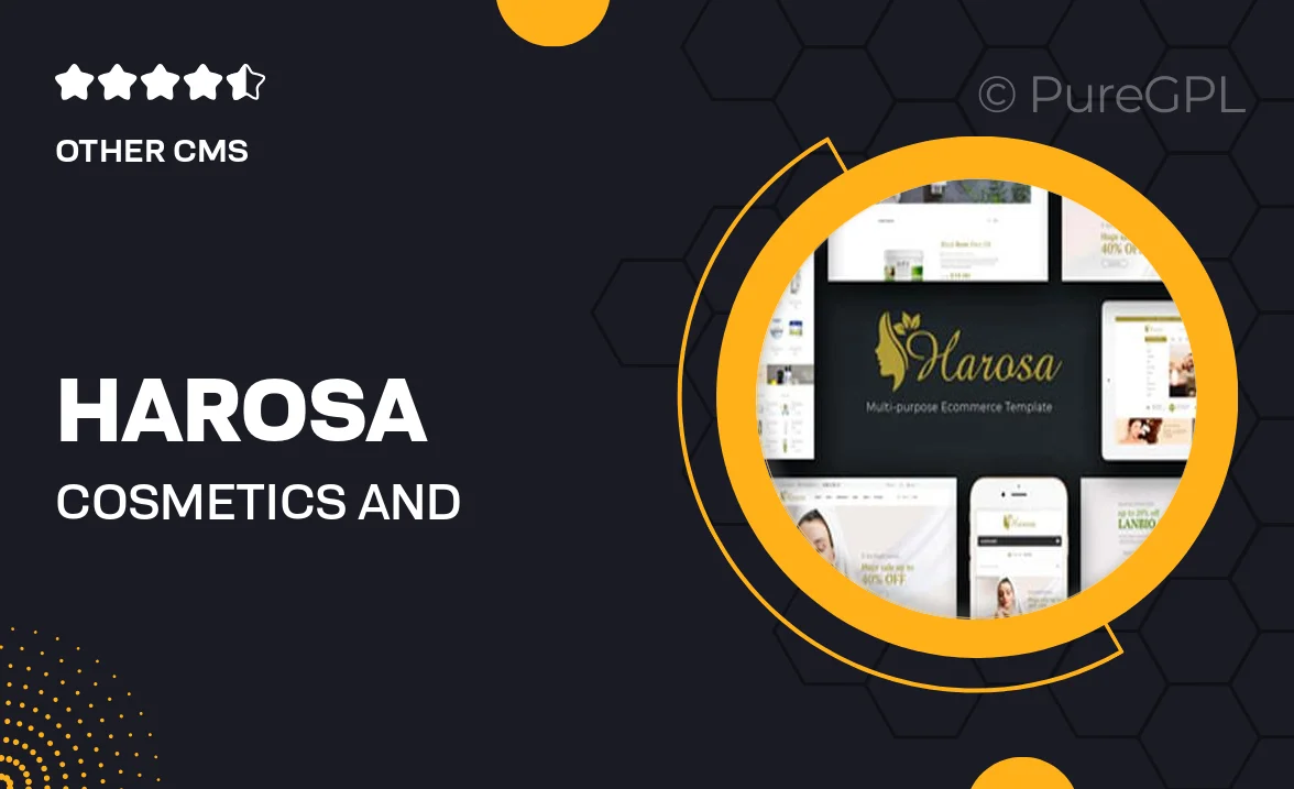 Harosa – Cosmetics and Beauty Prestashop Theme