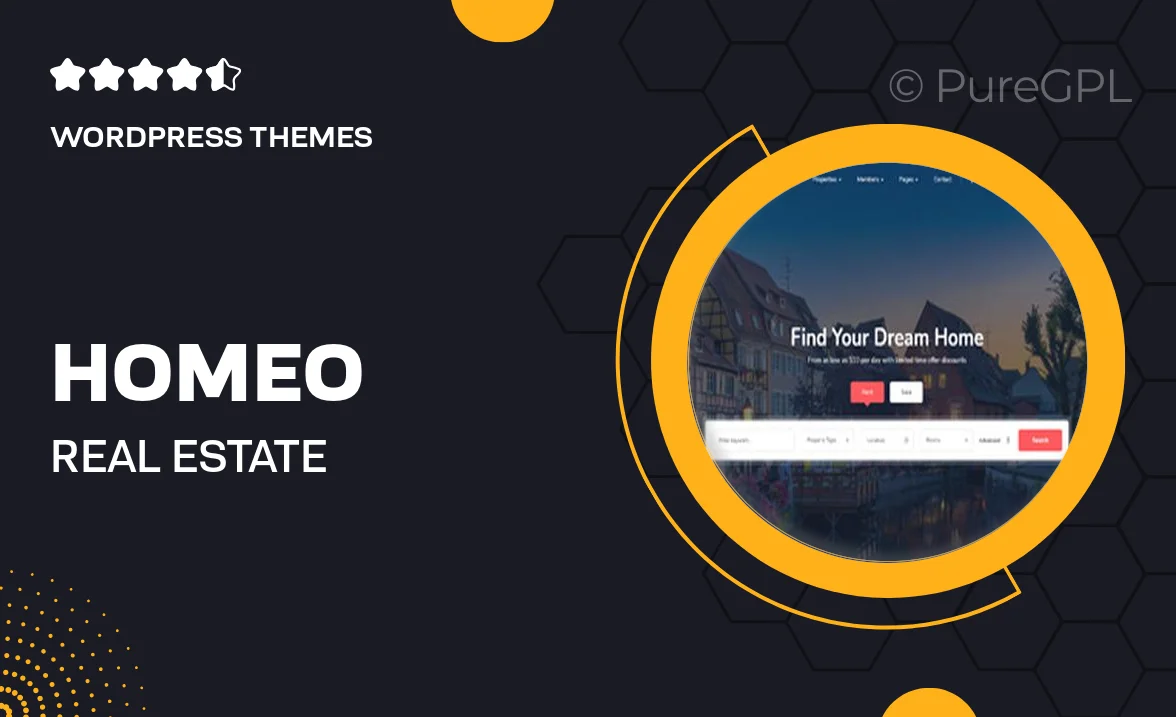 Homeo – Real Estate WordPress Theme