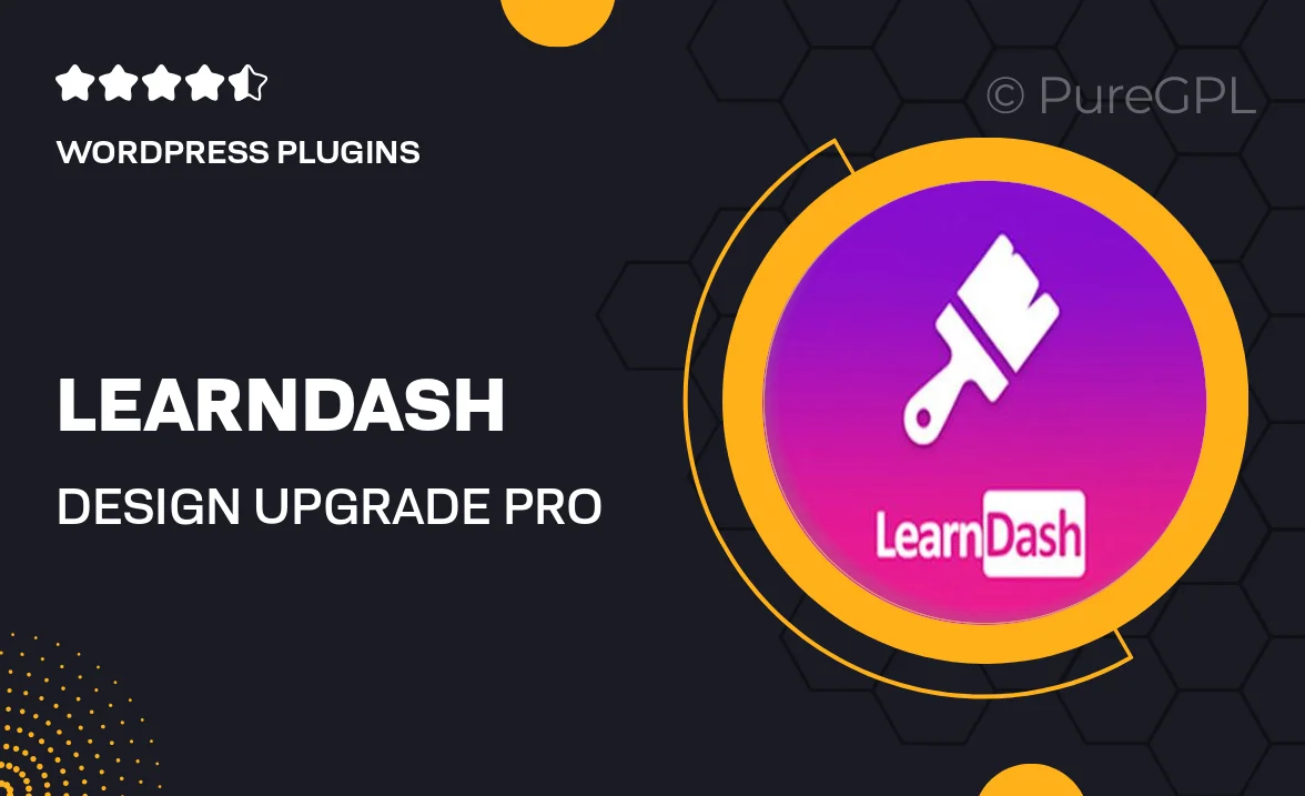 LearnDash Design Upgrade Pro