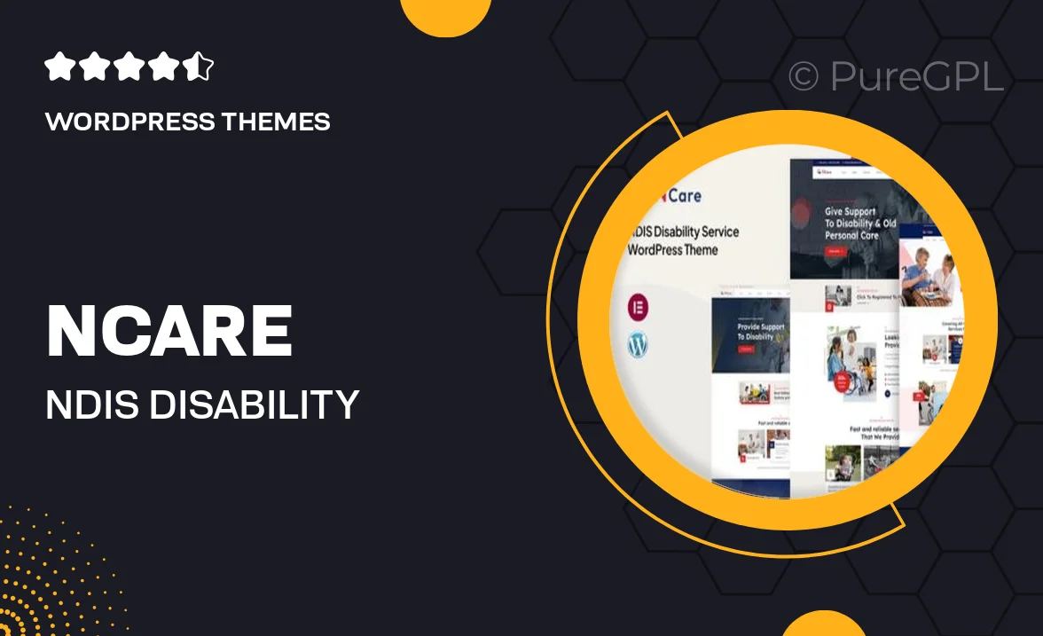 Ncare – NDIS Disability Service WordPress Theme