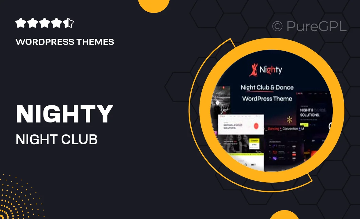 Nighty – Night Club WordPress Theme