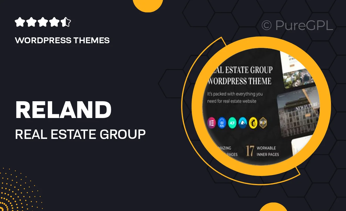 Reland – Real Estate Group WordPress Theme + RTL