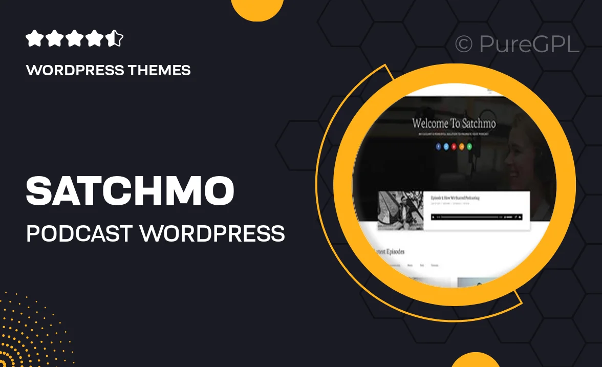 Satchmo – Podcast WordPress Theme