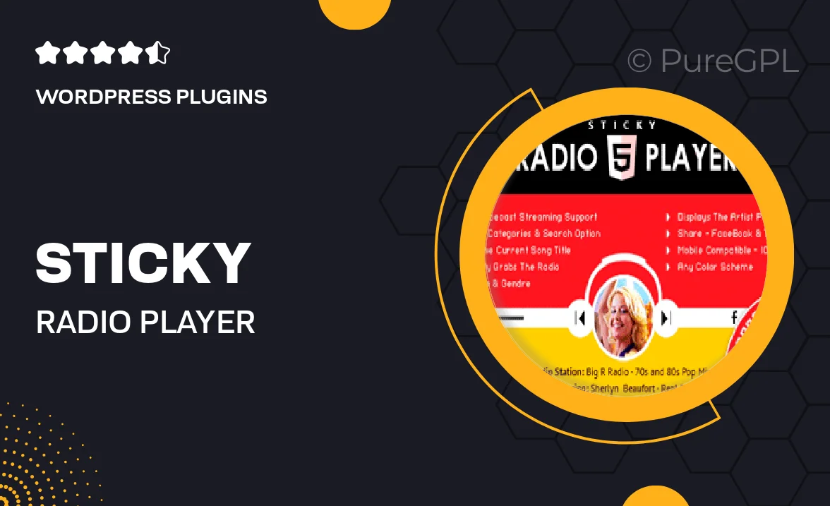 Sticky Radio Player WordPress Plugin – Full Width Shoutcast and Icecast HTML5 Player