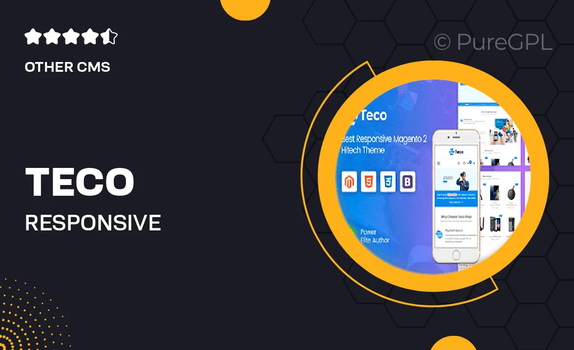 Teco – Responsive Hitech/Digital Magento 2 Store Theme