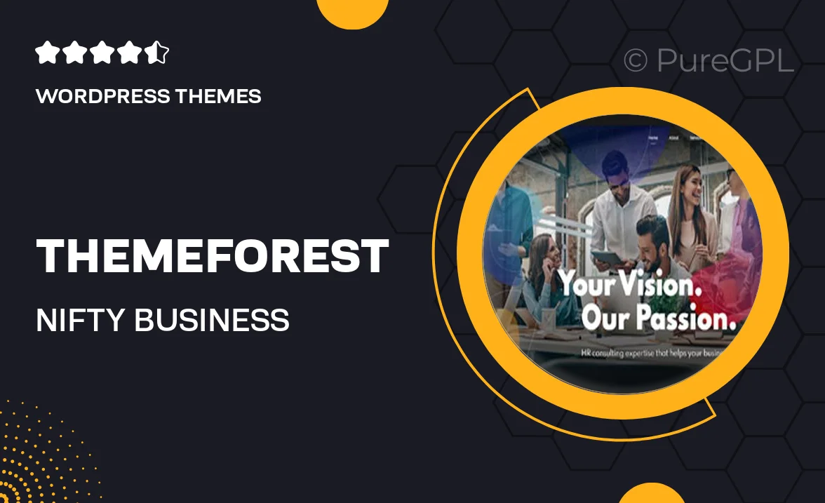 Themeforest | Nifty – Business Consulting