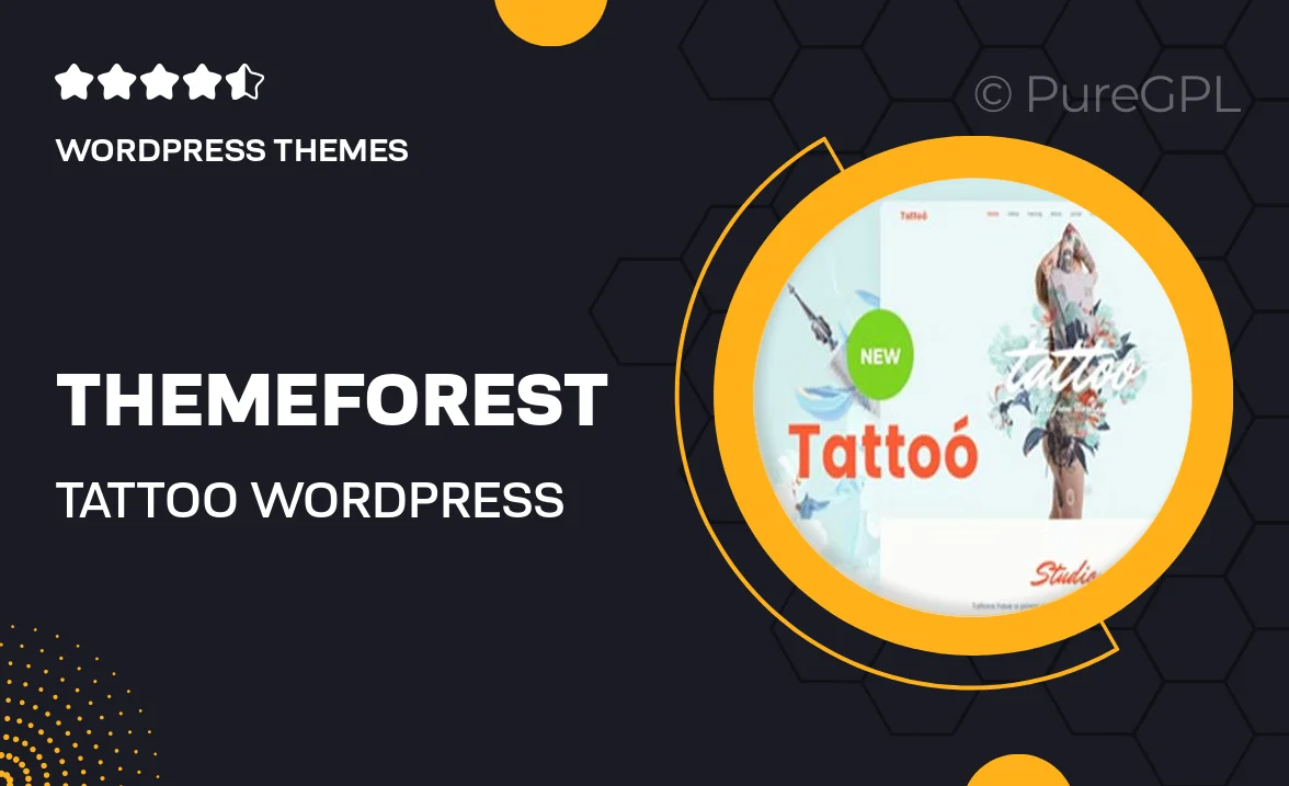 Themeforest | Tattoo – WordPress Theme