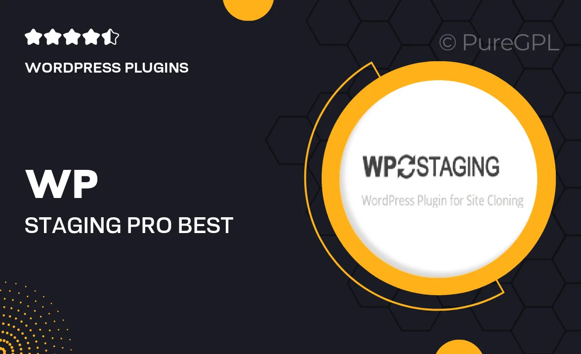 WP Staging Pro – Best WordPress Backup Plugin