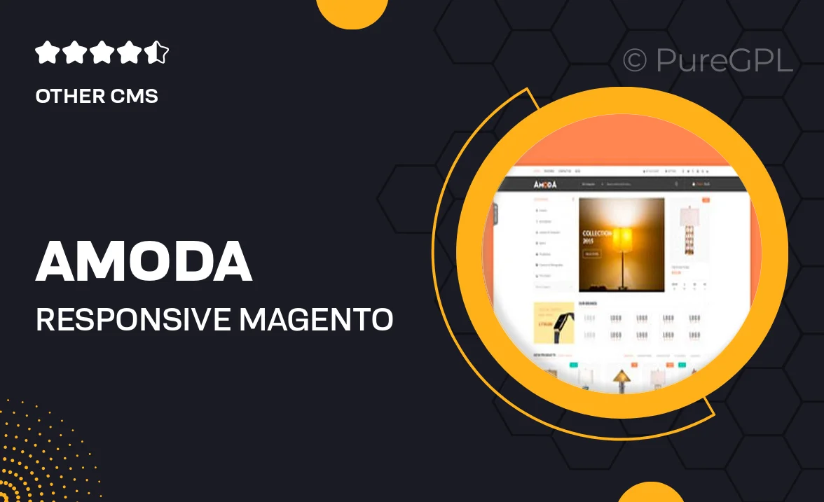 Amoda – Responsive Magento Theme