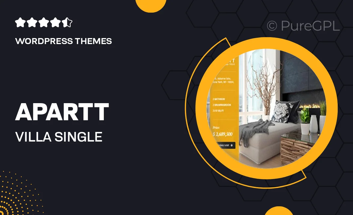 APARTT VILLA – Single Property Real Estate WordPress Theme