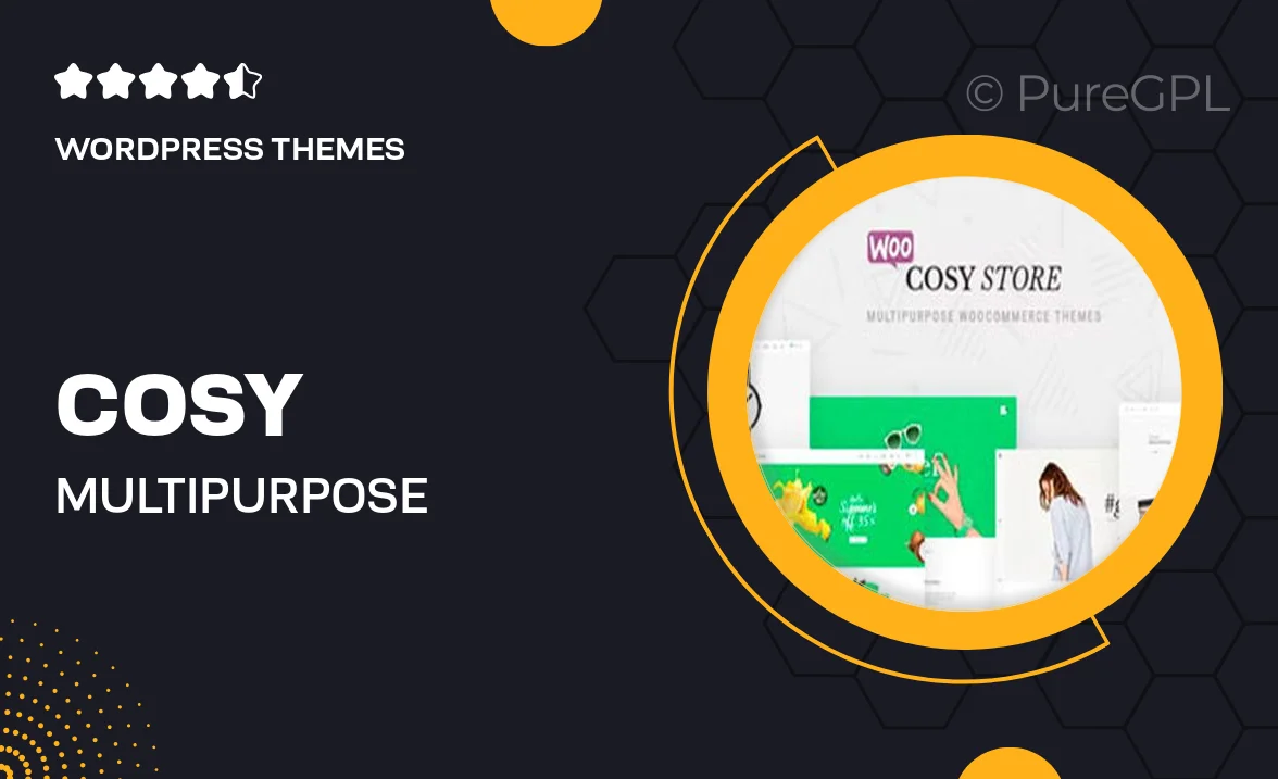 Cosy – Multipurpose WooCommerce WordPress Theme