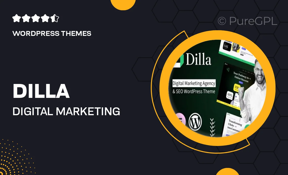 Dilla – Digital Marketing Agency & SEO WordPress Theme