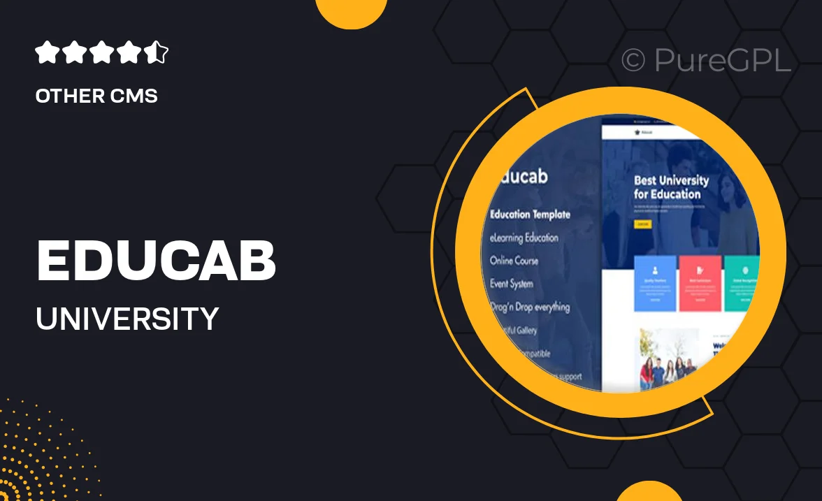 Educab – University Education Joomla Template