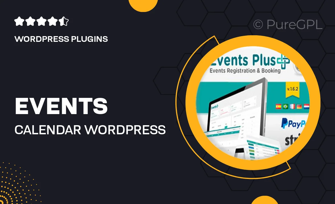 Events Calendar – WordPress Events Calendar Registration & Tickets