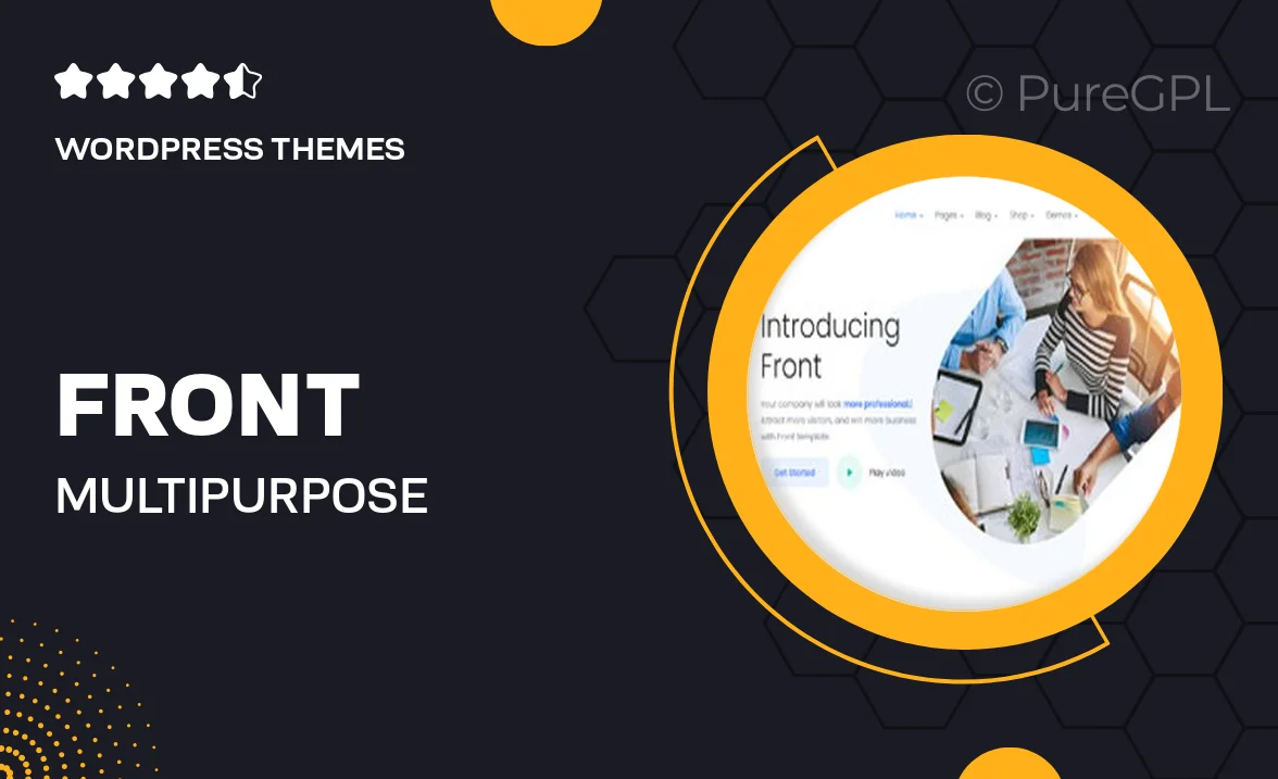 Front – Multipurpose Business WordPress Theme