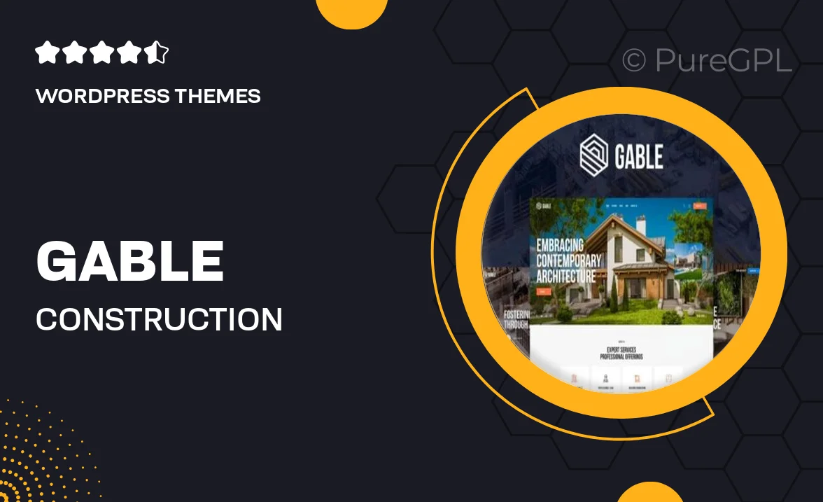 Gable – Construction & Building WordPress Theme