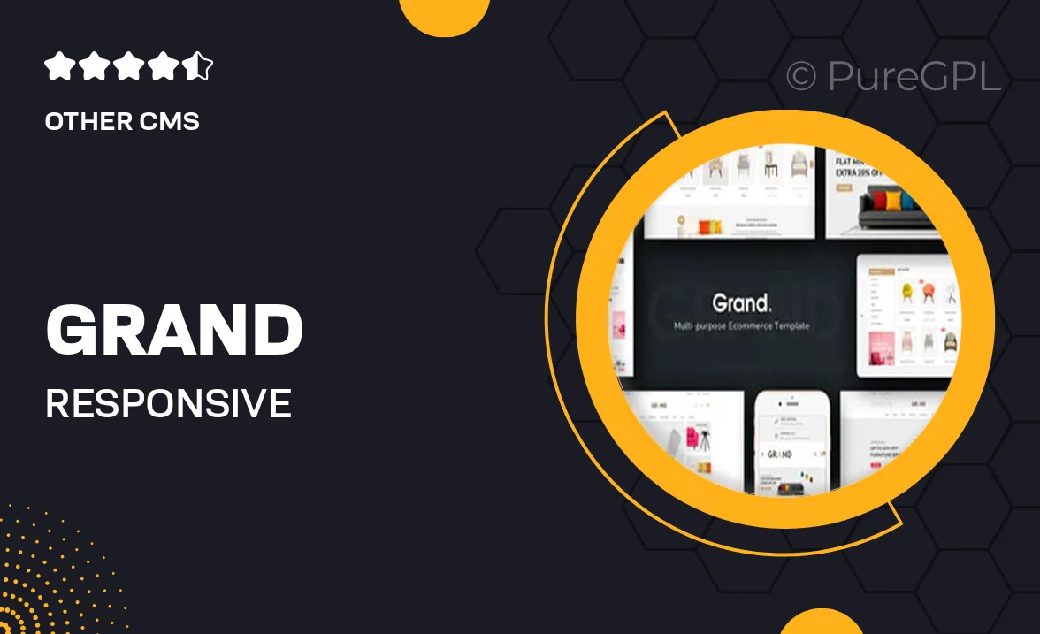 Grand – Responsive Furniture Magento Theme