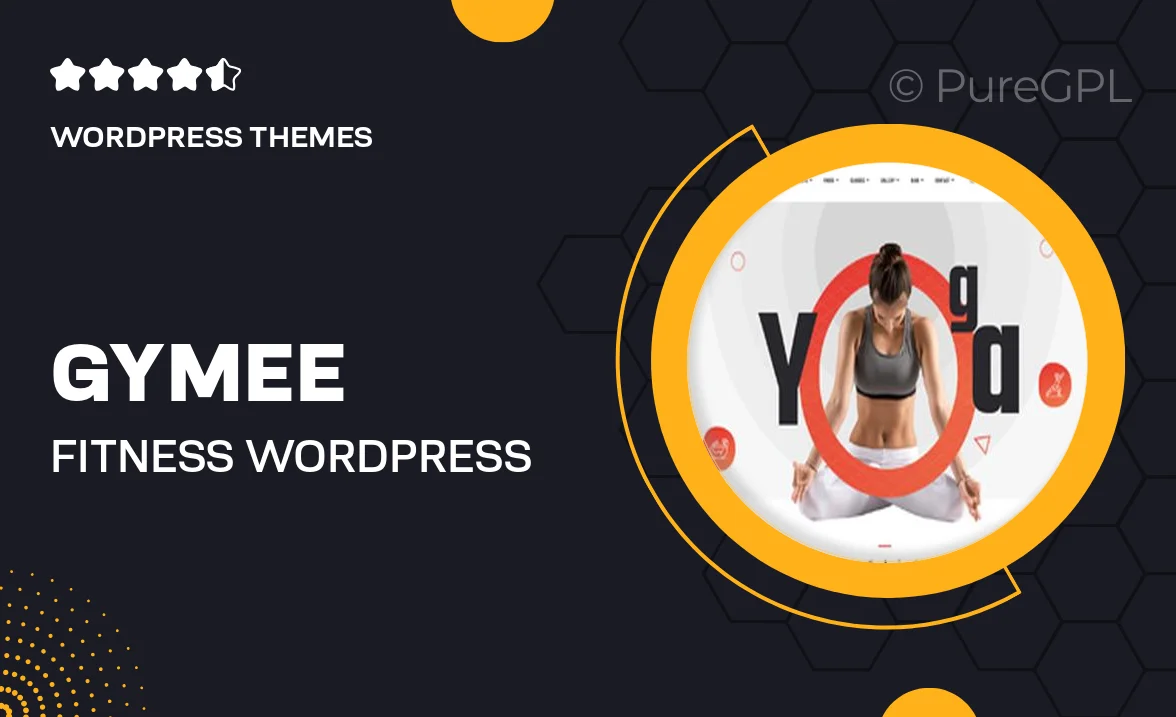 Gymee – Fitness WordPress Theme