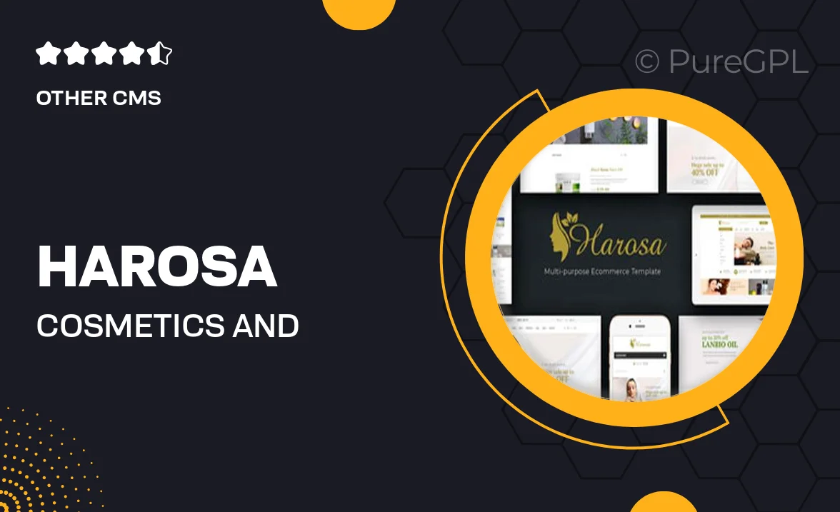 Harosa – Cosmetics And Beauty Magento Theme