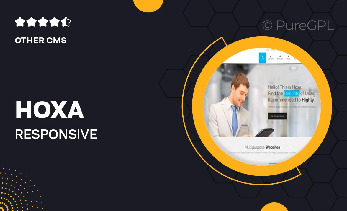 Hoxa – Responsive Multipurpose Joomla Template